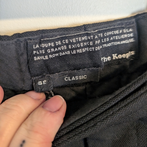 Kooples cuffed black dress pants - Picture 2 of 4